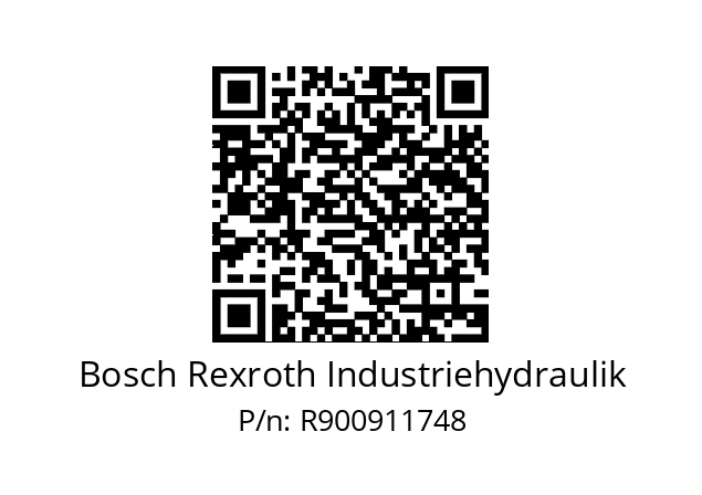   Bosch Rexroth Industriehydraulik R900911748