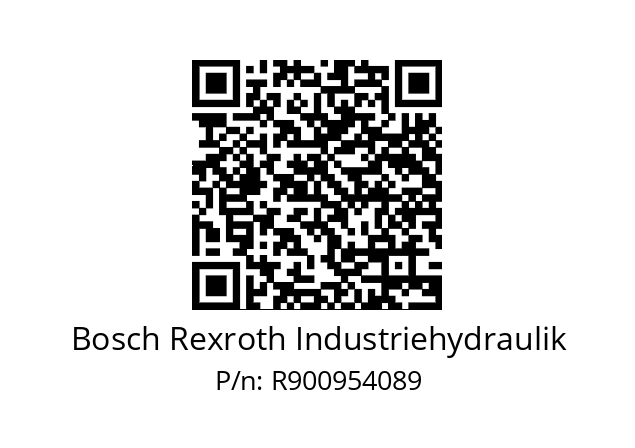   Bosch Rexroth Industriehydraulik R900954089