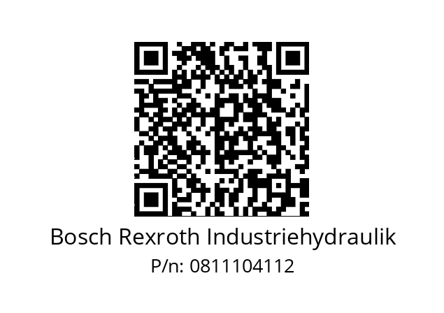   Bosch Rexroth Industriehydraulik 0811104112