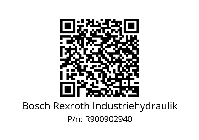   Bosch Rexroth Industriehydraulik R900902940