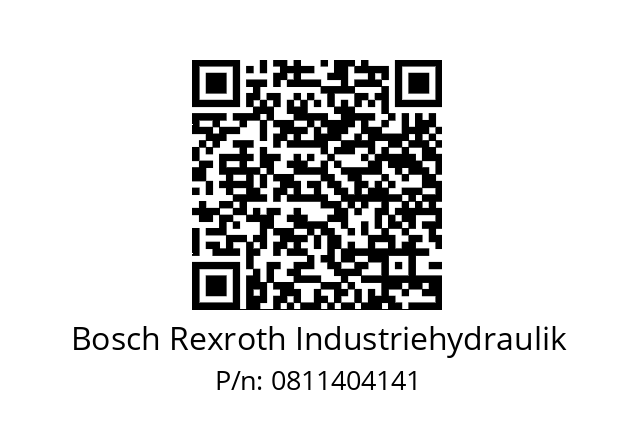   Bosch Rexroth Industriehydraulik 0811404141