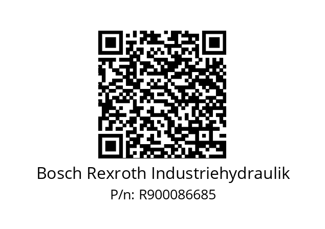   Bosch Rexroth Industriehydraulik R900086685