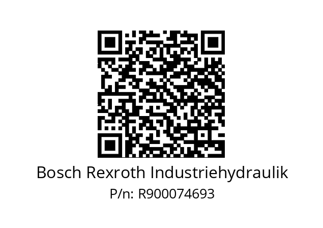   Bosch Rexroth Industriehydraulik R900074693