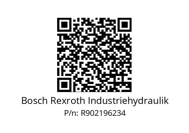   Bosch Rexroth Industriehydraulik R902196234