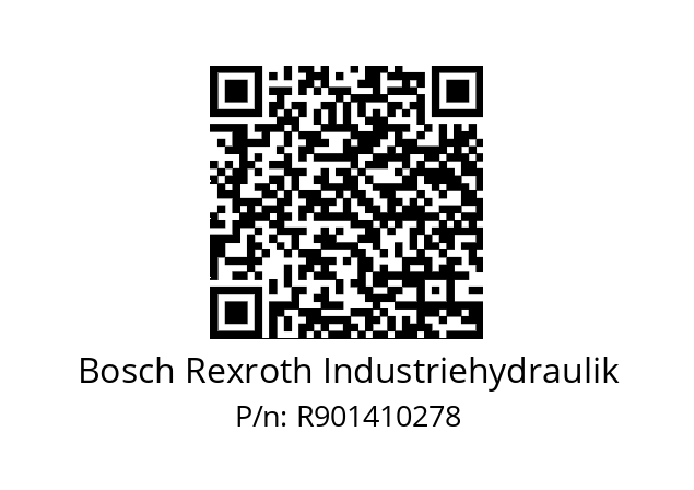   Bosch Rexroth Industriehydraulik R901410278