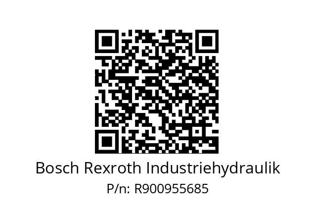   Bosch Rexroth Industriehydraulik R900955685