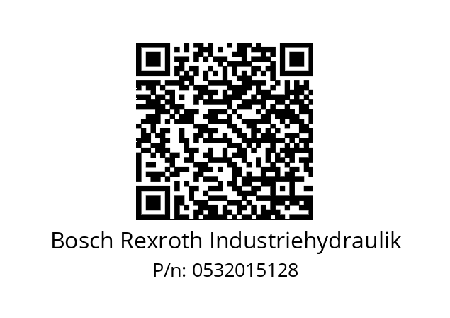   Bosch Rexroth Industriehydraulik 0532015128