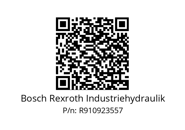   Bosch Rexroth Industriehydraulik R910923557