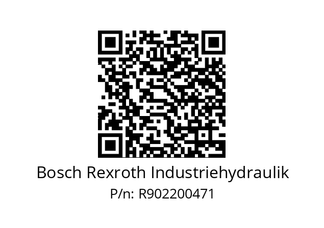   Bosch Rexroth Industriehydraulik R902200471