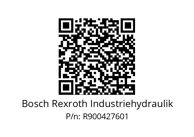   Bosch Rexroth Industriehydraulik R900427601