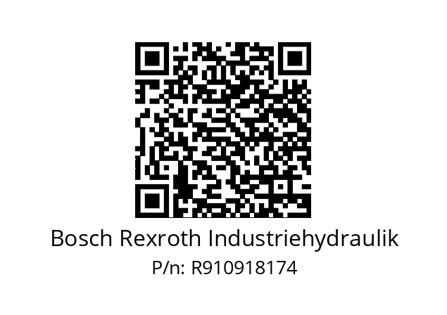   Bosch Rexroth Industriehydraulik R910918174