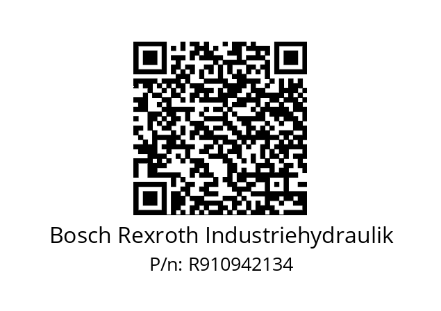   Bosch Rexroth Industriehydraulik R910942134