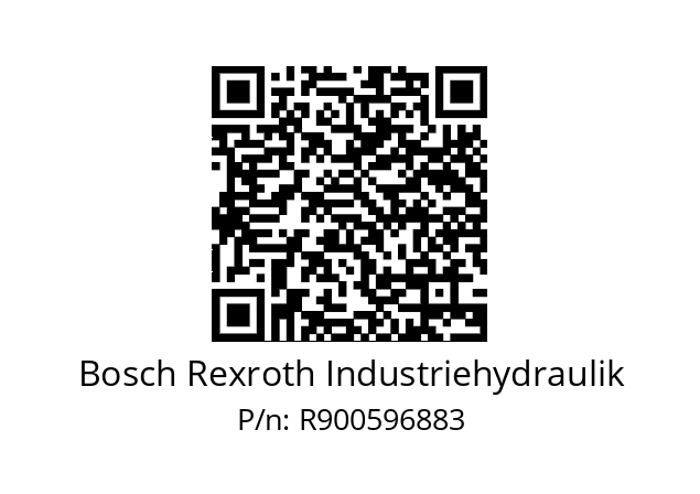   Bosch Rexroth Industriehydraulik R900596883