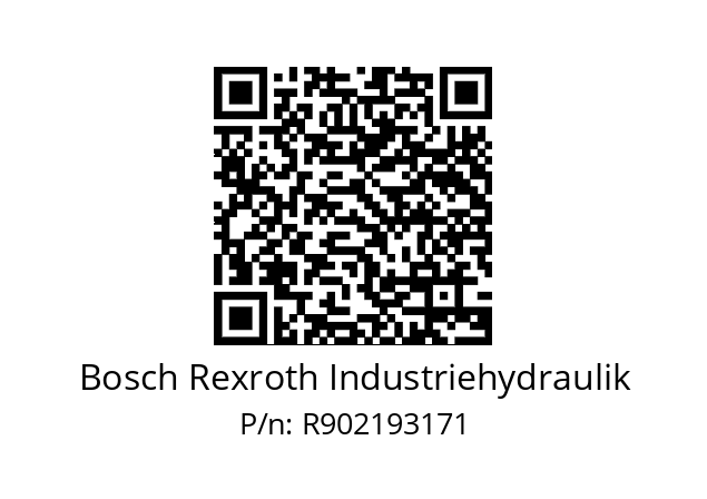   Bosch Rexroth Industriehydraulik R902193171