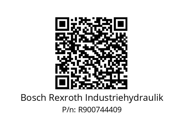   Bosch Rexroth Industriehydraulik R900744409