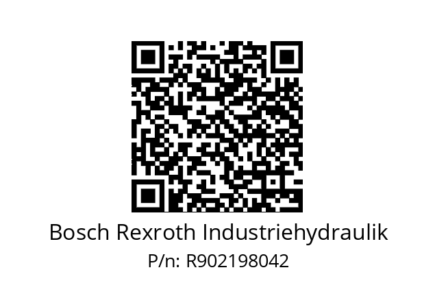   Bosch Rexroth Industriehydraulik R902198042