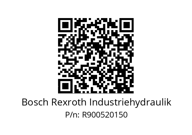   Bosch Rexroth Industriehydraulik R900520150