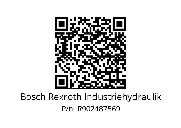   Bosch Rexroth Industriehydraulik R902487569