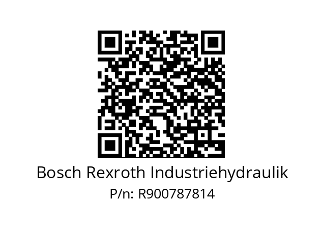   Bosch Rexroth Industriehydraulik R900787814