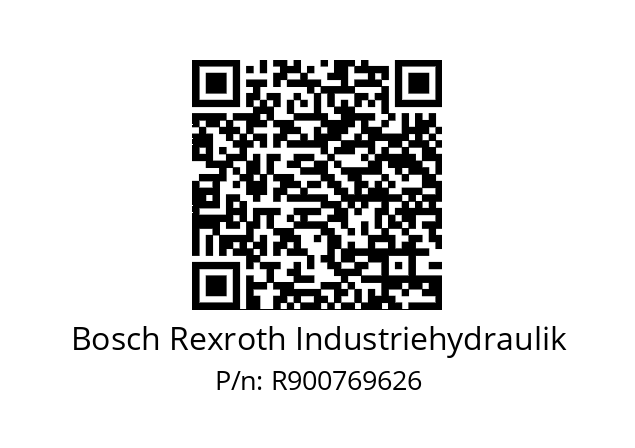   Bosch Rexroth Industriehydraulik R900769626