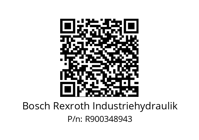   Bosch Rexroth Industriehydraulik R900348943