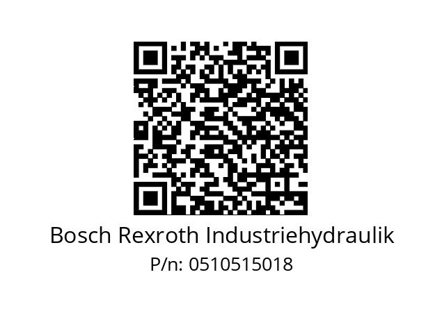   Bosch Rexroth Industriehydraulik 0510515018