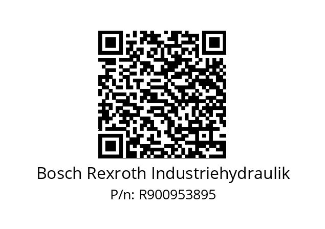   Bosch Rexroth Industriehydraulik R900953895