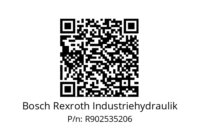   Bosch Rexroth Industriehydraulik R902535206