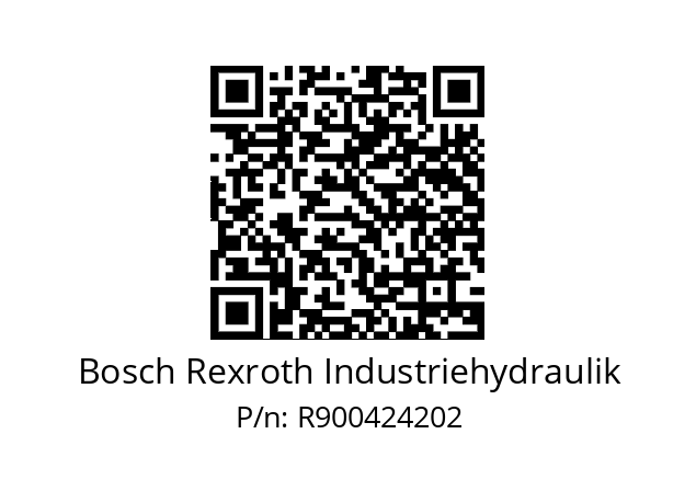   Bosch Rexroth Industriehydraulik R900424202