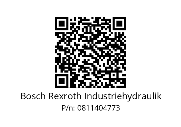   Bosch Rexroth Industriehydraulik 0811404773