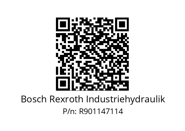   Bosch Rexroth Industriehydraulik R901147114