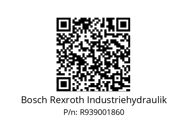   Bosch Rexroth Industriehydraulik R939001860