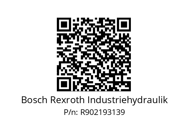   Bosch Rexroth Industriehydraulik R902193139