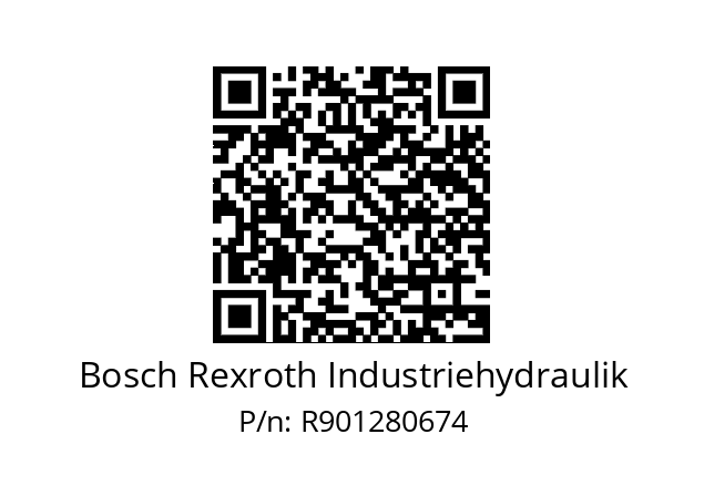   Bosch Rexroth Industriehydraulik R901280674