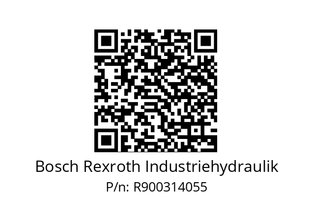   Bosch Rexroth Industriehydraulik R900314055