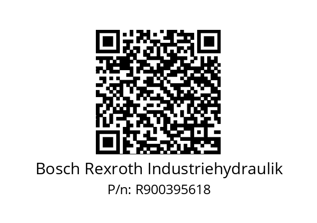   Bosch Rexroth Industriehydraulik R900395618