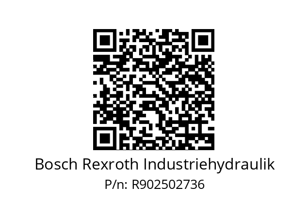   Bosch Rexroth Industriehydraulik R902502736