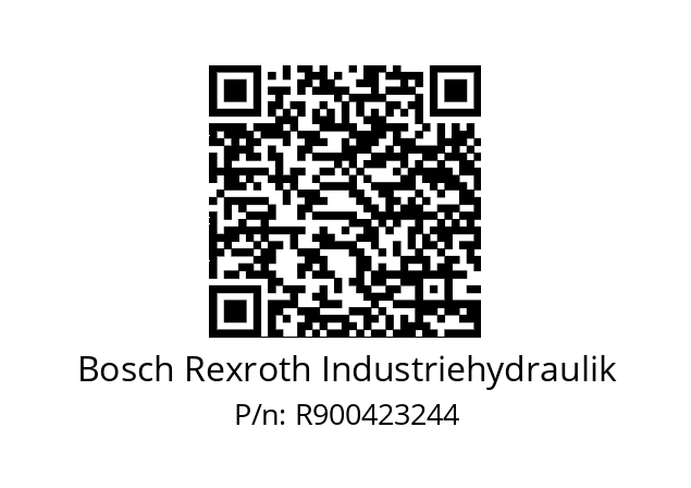   Bosch Rexroth Industriehydraulik R900423244