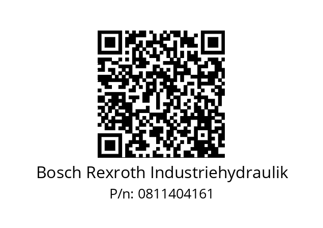   Bosch Rexroth Industriehydraulik 0811404161