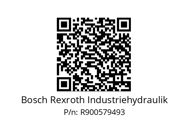   Bosch Rexroth Industriehydraulik R900579493