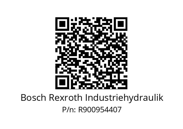   Bosch Rexroth Industriehydraulik R900954407