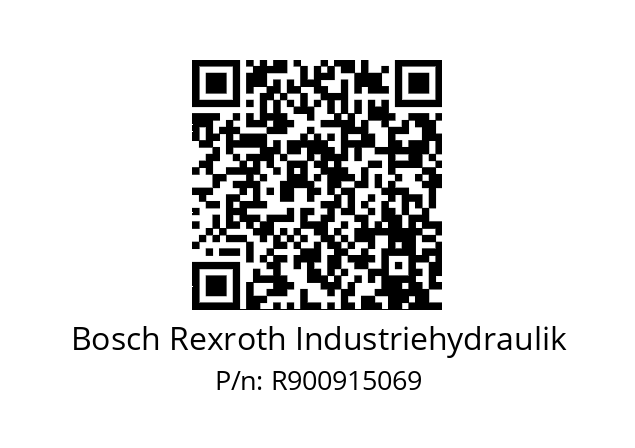   Bosch Rexroth Industriehydraulik R900915069