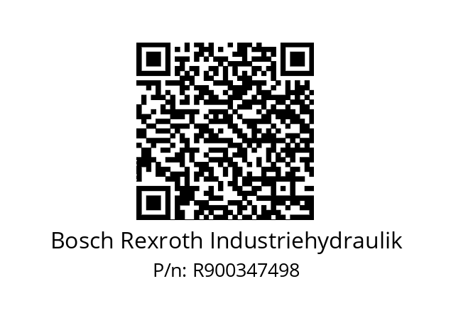   Bosch Rexroth Industriehydraulik R900347498