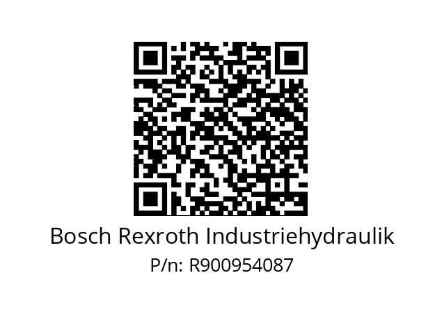   Bosch Rexroth Industriehydraulik R900954087