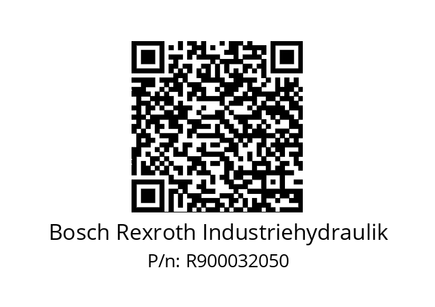   Bosch Rexroth Industriehydraulik R900032050