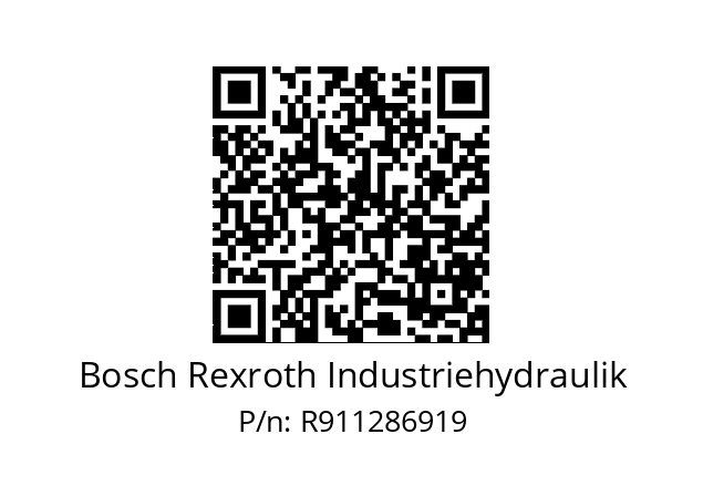   Bosch Rexroth Industriehydraulik R911286919