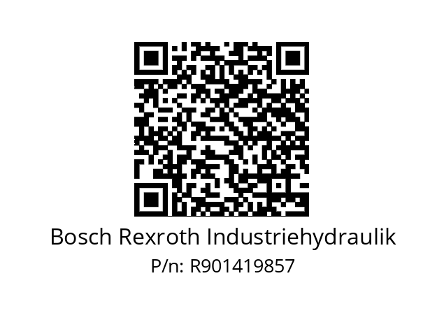   Bosch Rexroth Industriehydraulik R901419857