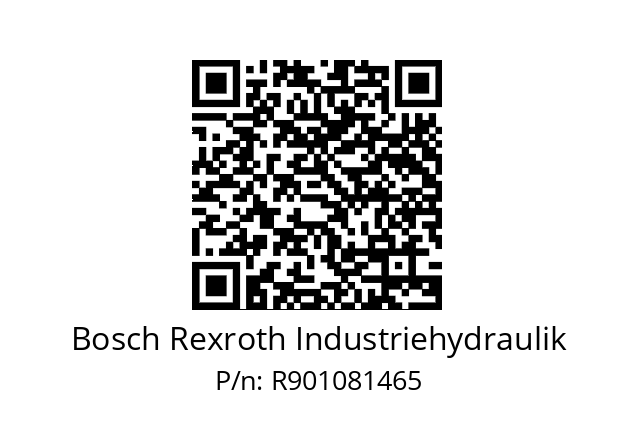   Bosch Rexroth Industriehydraulik R901081465