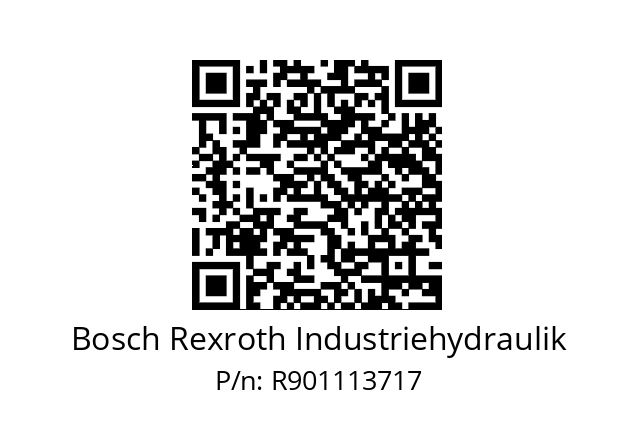   Bosch Rexroth Industriehydraulik R901113717