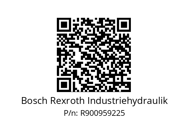   Bosch Rexroth Industriehydraulik R900959225